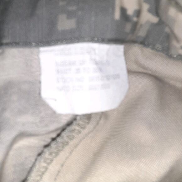 US Military Pants Mens Large Extra Short Digital Camo Army Trouser Ripstop - Picture 4 of 10